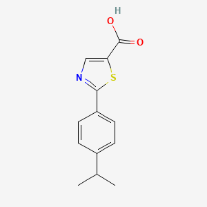 2-(4-Isopropyl-phenyl)-thiazole-5-carboxylic acid