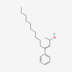 4-Phenyltetradec-3-en-2-ol