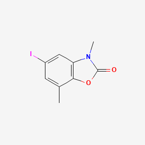 5-Iodo-3,7-dimethyl-3H-benzoxazol-2-one