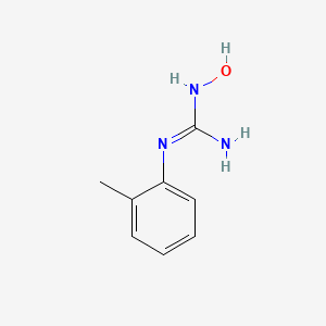 molecular formula C8H11N3O B12601212 N-Hydroxy-N''-(2-methylphenyl)guanidine CAS No. 910557-63-0