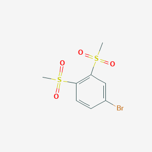 4-Bromo-1,2-di(methanesulfonyl)benzene