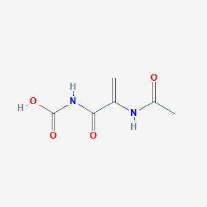 molecular formula C6H8N2O4 B12601448 (2-Acetamidoacryloyl)carbamic acid CAS No. 646071-99-0