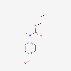 Carbamic acid, N-[4-(hydroxymethyl)phenyl]-, butyl ester