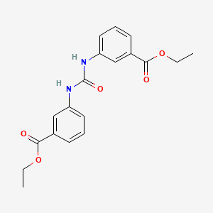 Benzoic acid, 3,3'-(carbonyldiimino)bis-, diethyl ester