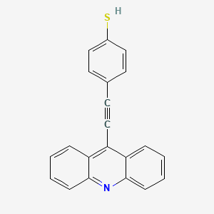 4-[(Acridin-9-yl)ethynyl]benzene-1-thiol