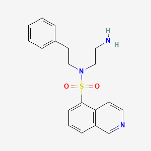 N-(2-Aminoethyl)-N-(2-phenylethyl)isoquinoline-5-sulfonamide