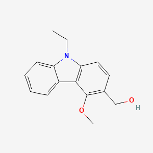 (9-Ethyl-4-methoxy-9H-carbazol-3-YL)methanol