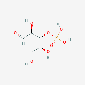 molecular formula C5H11O8P B1260186 Arabinose-3-phosphate 