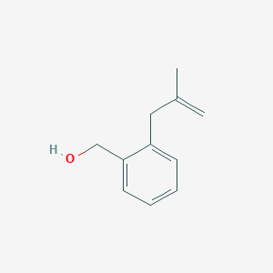 [2-(2-Methylprop-2-en-1-yl)phenyl]methanol