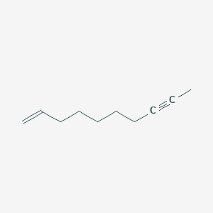 molecular formula C10H16 B12601910 Dec-1-EN-8-yne CAS No. 646057-35-4