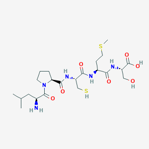 L-Leucyl-L-prolyl-L-cysteinyl-L-methionyl-L-serine