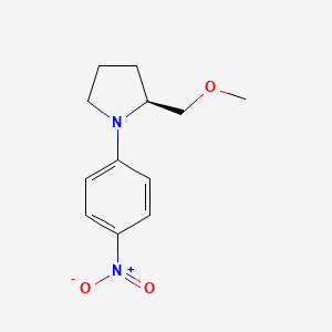 (2S)-2-(methoxymethyl)-1-(4-nitrophenyl)pyrrolidine