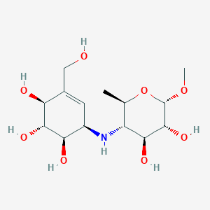 molecular formula C14H25NO8 B126021 阿卡糖维菌素 CAS No. 141902-24-1