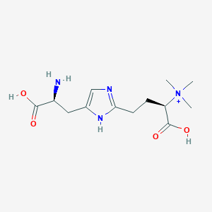 molecular formula C13H23N4O4+ B1260217 二肽 