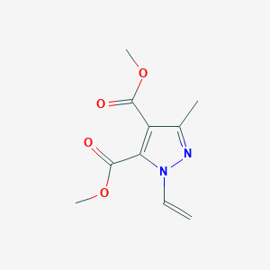 Dimethyl 1-ethenyl-3-methyl-1H-pyrazole-4,5-dicarboxylate