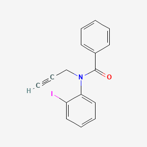 N-(2-Iodophenyl)-N-(prop-2-yn-1-yl)benzamide