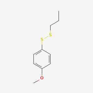 1-Methoxy-4-(propyldisulfanyl)benzene