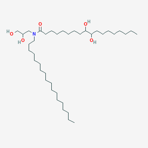 Octadecanamide, N-(2,3-dihydroxypropyl)-9,10-dihydroxy-N-octadecyl-