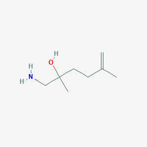 5-Hexen-2-ol, 1-amino-2,5-dimethyl-