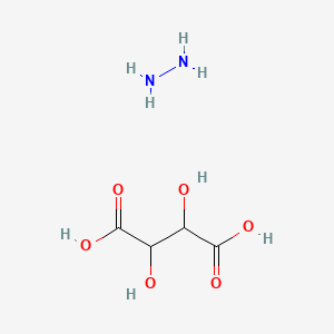 molecular formula C4H10N2O6 B1260248 酒石酸肼 CAS No. 634-62-8