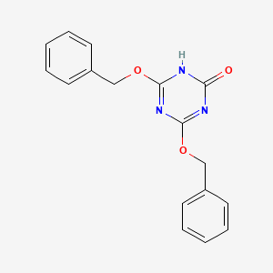 4,6-Bis(benzyloxy)-1,3,5-triazin-2(1H)-one