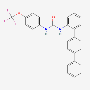 1-[2-(4-phenylphenyl)phenyl]-3-[4-(trifluoromethoxy)phenyl]urea