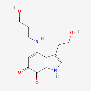 molecular formula C13H16N2O4 B1260254 桑圭诺醌 