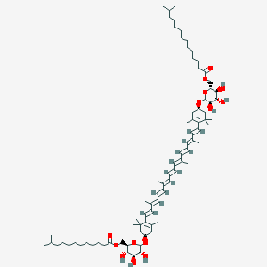 molecular formula C80H128O14 B1260265 Thermobiszeaxanthin-13-15 