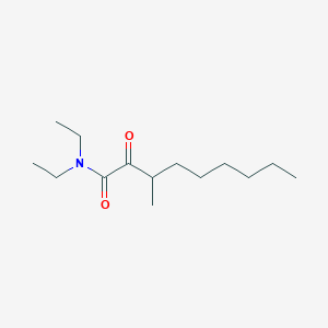 N,N-Diethyl-3-methyl-2-oxononanamide