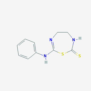 7-Anilino-4,5-dihydro-1,3,6-thiadiazepine-2(3H)-thione