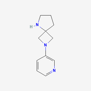 2,5-Diazaspiro[3.4]octane, 2-(3-pyridinyl)-