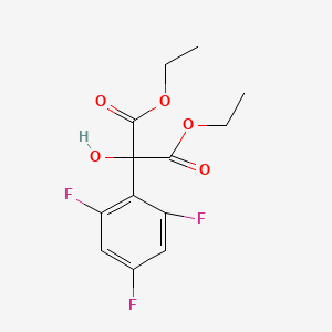 Diethyl hydroxy(2,4,6-trifluorophenyl)propanedioate