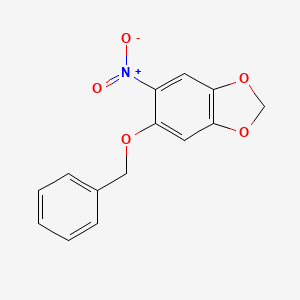 5-(Benzyloxy)-6-nitro-2H-1,3-benzodioxole