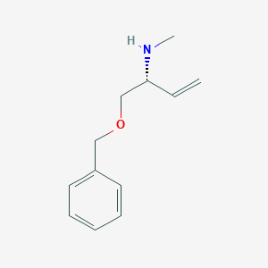 (2R)-1-(Benzyloxy)-N-methylbut-3-en-2-amine