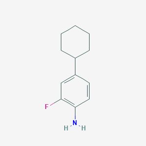 4-Cyclohexyl-2-fluoroaniline