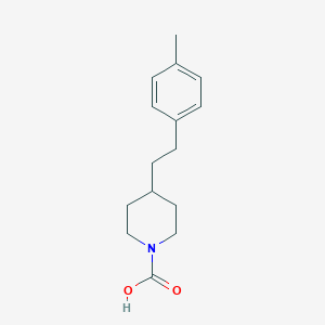 4-[2-(4-Methylphenyl)ethyl]piperidine-1-carboxylic acid