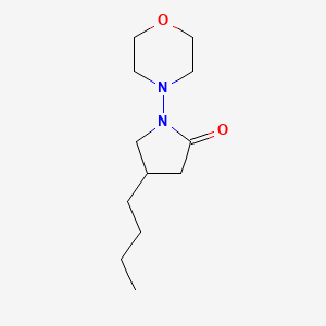 4-Butyl-1-(morpholin-4-yl)pyrrolidin-2-one