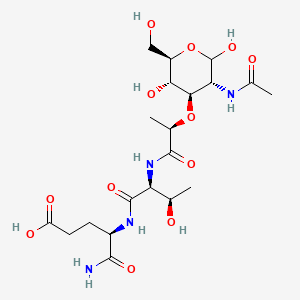 molecular formula C20H34N4O12 B1260347 Temurtide CAS No. 66112-59-2