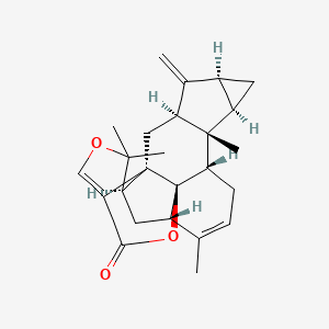 molecular formula C25H30O3 B1260348 Unii-SC4I7fbz6S 