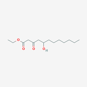 Ethyl 5-hydroxy-3-oxododecanoate