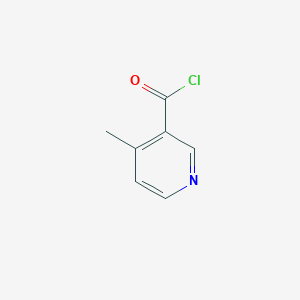 molecular formula C7H6ClNO B126035 4-甲基烟酰氯 CAS No. 155136-54-2