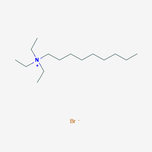 molecular formula C15H34BrN B1260350 Nonyltriethylammonium bromide 