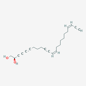molecular formula C23H28O2 B1260357 Tetrahydrosiphonodiol 