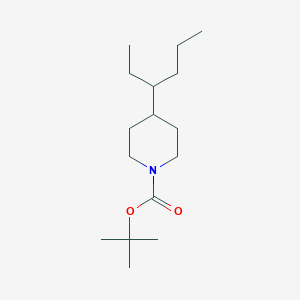 tert-Butyl 4-(hexan-3-yl)piperidine-1-carboxylate