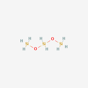 molecular formula H8O2Si3 B1260359 Pentanetrisiloxane 