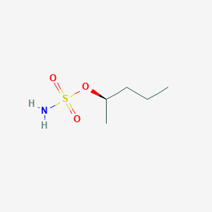 molecular formula C5H13NO3S B12603697 (2R)-Pentan-2-yl sulfamate CAS No. 648918-49-4