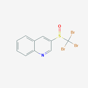 3-(Tribromomethanesulfinyl)quinoline