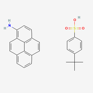 4-Tert-butylbenzenesulfonic acid;pyren-1-amine