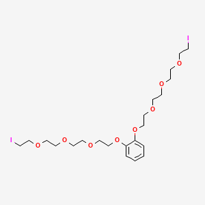 1,2-Bis[2-[2-[2-(2-iodoethoxy)ethoxy]ethoxy]ethoxy]benzene