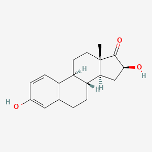 molecular formula C18H22O3 B1260387 16β-羟基雌酮 CAS No. 966-06-3